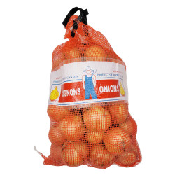 #M11ORL SAC FILET ORANGE OIGNON AVEC BANDE <br>11.75X17.5(10LB)