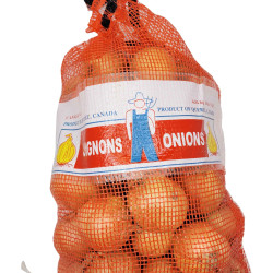 #M11ORL SAC FILET ORANGE OIGNON AVEC BANDE <br>11.75X17.5(10LB)