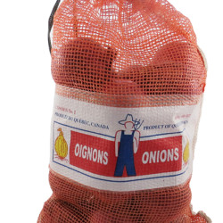 #M15ORLD SAC OIGNON DU QUÉBEC 25 LBS  <br>15X24