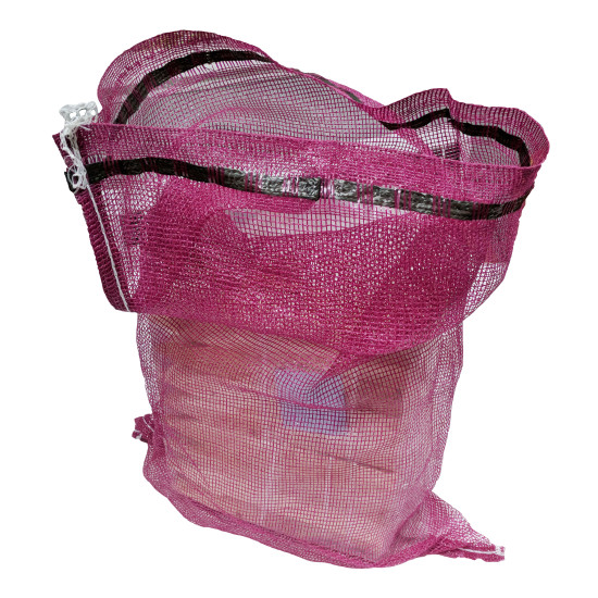 #M2033MU SAC FILET MAUVE <br>20.5X33.5
