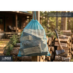 #M20BL-47 SAC FILET AQUA UV <br>20.5X24.5