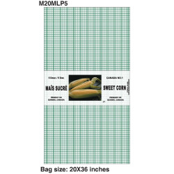 #M20MLP5 SAC MAIS  <br>20X36 5 DOUZ.