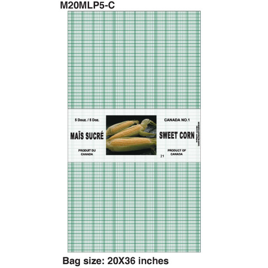 #M20MLP5-C SAC MAIS <br>20X36 5 DOUZ. #M20MLP5-C SAC MAIS <br>20X36 5 DOUZ.