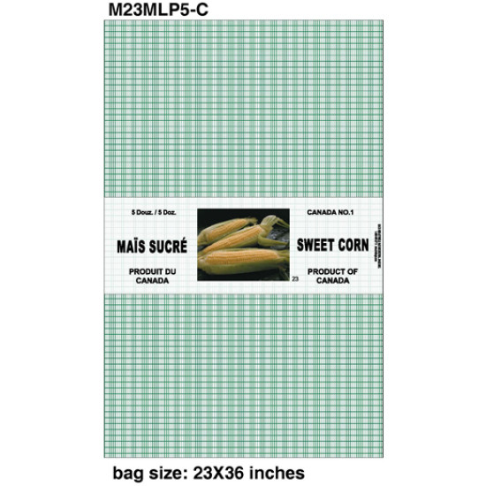 #M23MLP5-C SAC MAIS  <br>23X36 5 DOUZ.