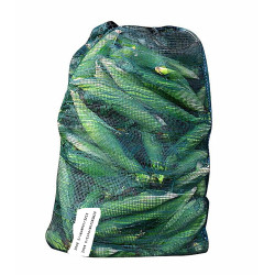 #M24C SAC À MAÏS EN FILET CIRCULAIRE AVEC ÉTIQUETTE GÉNÉRIQUE <br>24