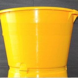 #MPLASTJ PLASTIC YELLOW CONTAINER 1BUSH1 BUSHEL <br>1 MINOT #MPLASTJ PLASTIC YELLOW CONTAINER 1BUSH1 BUSHEL <br>1 MINOT