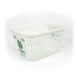 #PPS2 PANIERS PLASTIQUE BLANC       FAIT AU CANADA <br>2LT