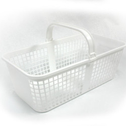 #PPS4 PANIERS PLASTIQUE BLANC FAIT AU CANADA <br>4LT - HAUTE QUALITE #PPS4 PANIERS PLASTIQUE BLANC FAIT AU CANADA <br>4LT - HAUTE QUALITE