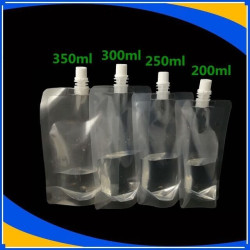 #PS150 POCHETTE LIQUIDE TRANSPARENTE 150 ML <br>900X150X300 MM EXT.