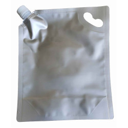 #PS3U-18291 POCHETTE LIQUIDE 3 LITRES AVEC PLUS GRAND SPOUT <br>10 1/4