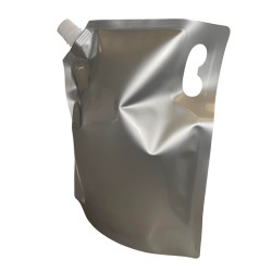 #PS540U_B POCHETTE LIQUIDE  540ML + BOUCHON <br>130X220X32.5MM INSID