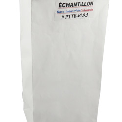 #PTTB-BL9.5 WHITE PAPER BAG PLAIN (TIN TIETIN TIE WITH ATTACH <br>4.87X3.25X9.5 #PTTB-BL9.5 WHITE PAPER BAG PLAIN (TIN TIETIN TIE WITH ATTACH <br>4.87X3.25X9.5