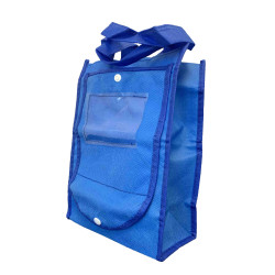 #SNWLB SAC A LUNCH NON-TISSES BLEU <br>7