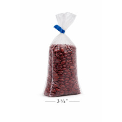 #SP1 SAC PLASTIQUE 1LB FDA <br>3 1/2