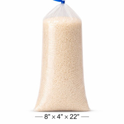 #SP13 SAC PLASTIQUE 13LB FDA <br>8X4X22 .009