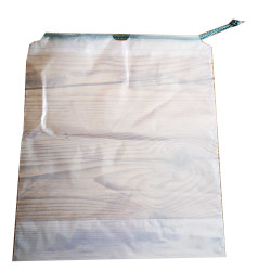 #SP1417U SAC PLASTIQUE AVEC CORDON <br>14.75X17,BG 5.25