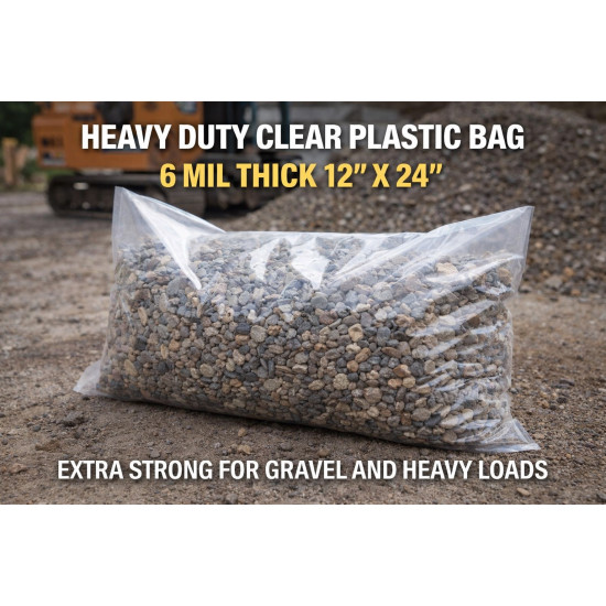 #SPE1224 SACS DE PLASTIQUE ROBUSTE INDUSTRIELS <br>12