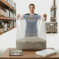 #SPE231845 SAC PLASTIQUE CLAIRE  EN ROULEAU <br>23