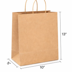 #SPP-10513U SAC PAPIER BRUN A POIGNÉE <br>10 #SPP-10513U SAC PAPIER BRUN A POIGNÉE <br>10