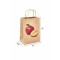 #SPP-15820 SAC PAPIER BRUN 2.5LBS POMME  5 COULEURS <br>6