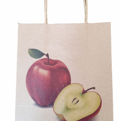 #SPP-171020 SAC PAPIER BRUN 5LBS POMME <br>17.15X10.8X20.65CM #SPP-171020 SAC PAPIER BRUN 5LBS POMME <br>17.15X10.8X20.65CM