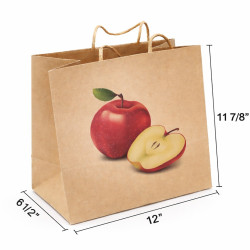 #SPP-301630 SAC PAPIER POMME 20 LB BRUN <br>12 #SPP-301630 SAC PAPIER POMME 20 LB BRUN <br>12