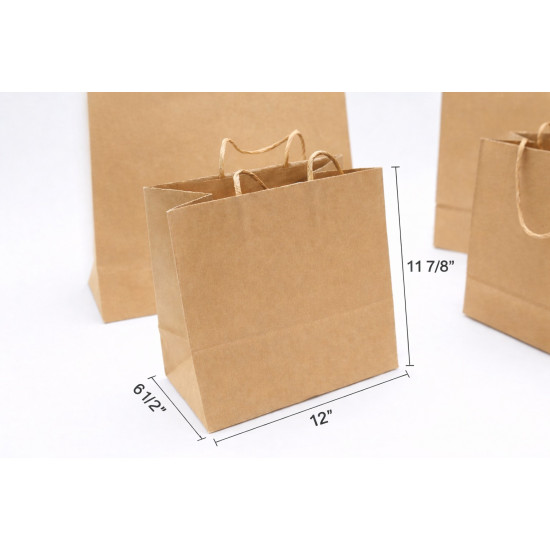 #SPP-301630U SAC PAPIER BRUN UNI <br>12
