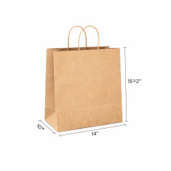 #SPP-352539U SAC PAPIER BRUN UNI <br>14