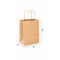 #SPP-538U SAC PAPIER BRUN AVEC ANSE <br>5