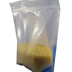 #SUP10114 CLEAR STAND UP POUCHES ZIPLOCKTEAR NOTCH <br>10.5X11.5 + 4 #SUP10114 CLEAR STAND UP POUCHES ZIPLOCKTEAR NOTCH <br>10.5X11.5 + 4