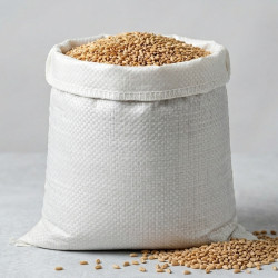 #T1727 SAC POLYPROPYLÈNE BLANC <br>17