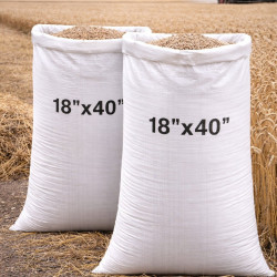 #T1840 SAC POLYPROPYLÈNE BLANC <br>18 #T1840 SAC POLYPROPYLÈNE BLANC <br>18