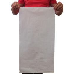 #T1940 SAC POLYPROPYLÈNE BLANC <br>19