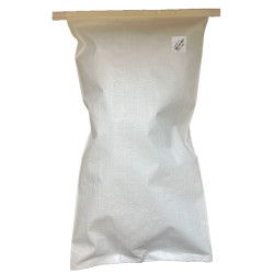 #T1940E SAC POLYPROPYLENE BLANC AVEC OUVERTURE FACILE <br>19X40E