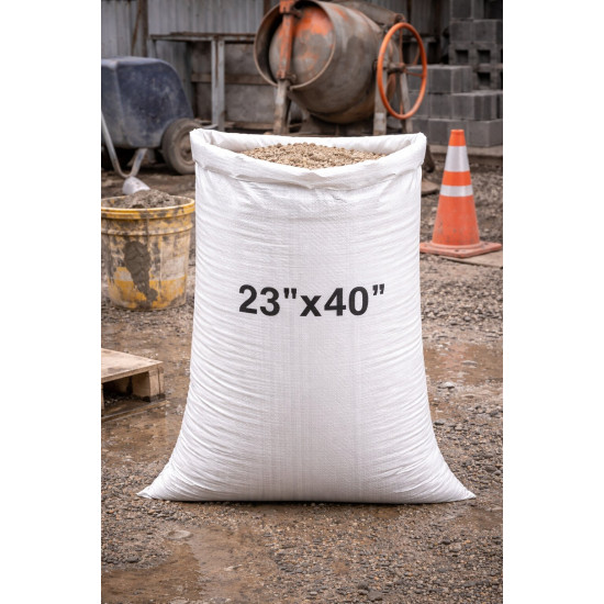 #T2340 SAC POLYPROPYLÈNE BLANC <br>23 #T2340 SAC POLYPROPYLÈNE BLANC <br>23