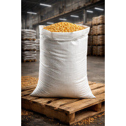 #T2440 SAC POLYPROPYLÈNE TISSÉ BLANC <br>24