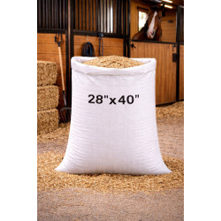 #T2840 SAC POLYPROPYLÈNE BLANC <br>28