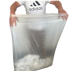 #VC3550F SAC PLASTIQUE À DÉCHET TRANSPARENT FORT <br>35X50 .0011