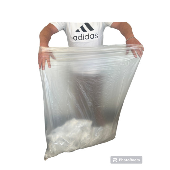 #VC3550F SAC PLASTIQUE À DÉCHET TRANSPARENT FORT <br>35X50 .0011 #VC3550F SAC PLASTIQUE À DÉCHET TRANSPARENT FORT <br>35X50 .0011