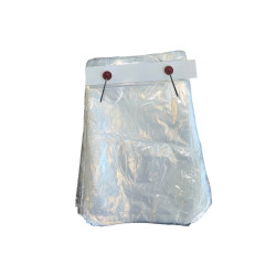 6500 SAC PLASTIQUE TRANSPARENT 9x15, 2.5MIL