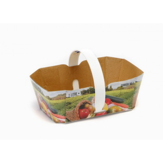 #71FL 1L FRUIT & VEGETABLE BASKET <br>1LT CANADA #71FL 1L FRUIT & VEGETABLE BASKET <br>1LT CANADA
