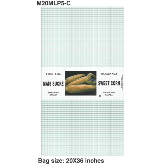 #M20MLP5-C CORN BAG <br>20X36 5 DOUZ. #M20MLP5-C CORN BAG <br>20X36 5 DOUZ.