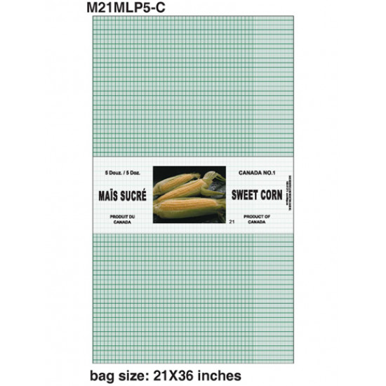 #M21MLP5-C CORN BAG <br>21X36 5 DOUZ. #M21MLP5-C CORN BAG <br>21X36 5 DOUZ.